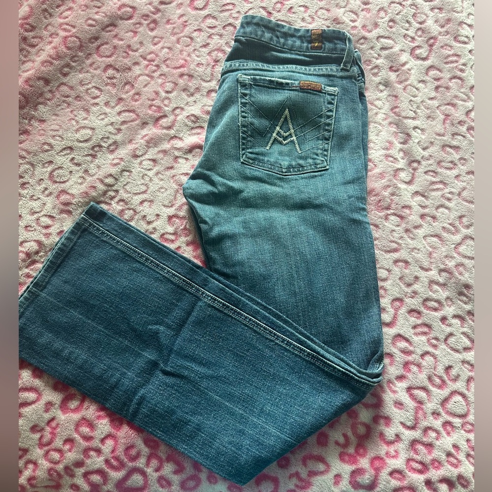 7 For All Mankind Classic Blue Jeans